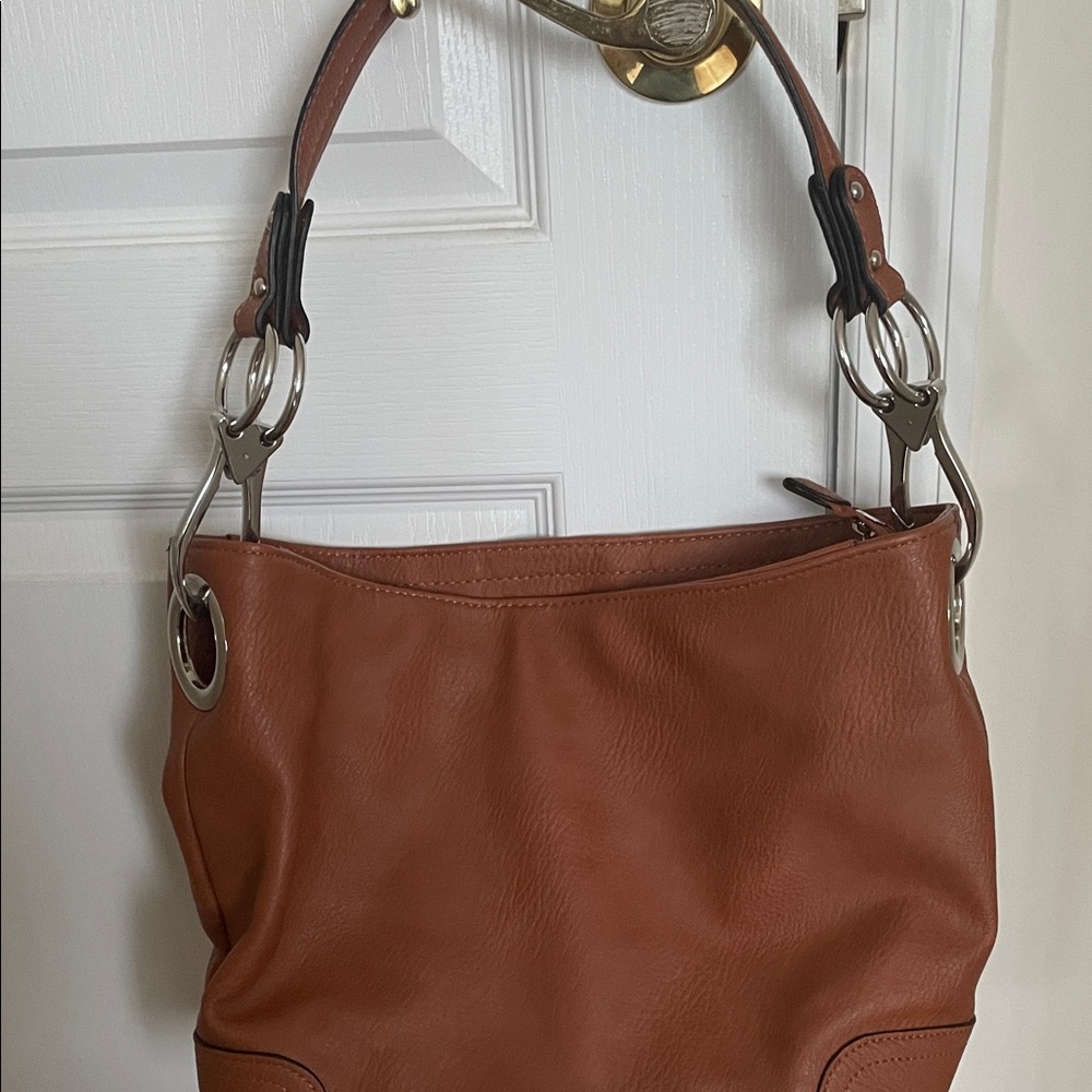 Faux leather bag